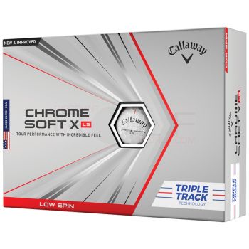 Callaway Chrome Soft X LS Triple Track Golf Balls