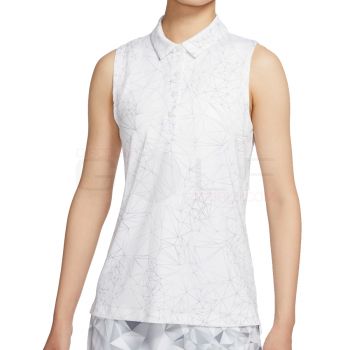 Nike Women's Printed Fairway Sleeveless Polo CK5831